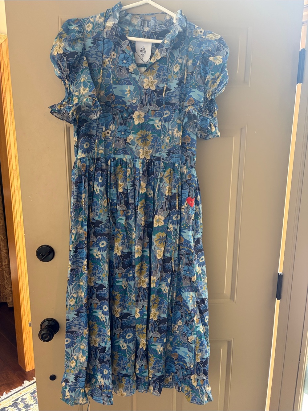 Horrorvacui floral dress NWT